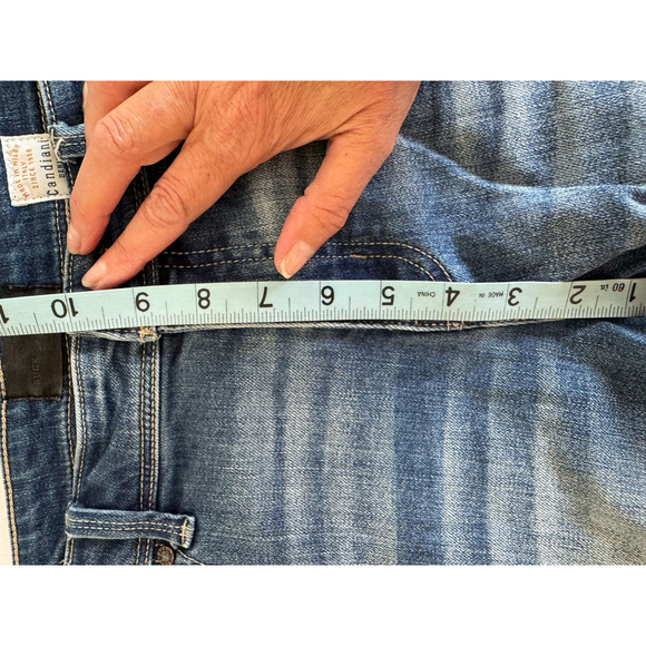 Women's Buckle Black stretch Jeans Size 31x32 Fit No 76 straight Blue Denim - Picture 10 of 11